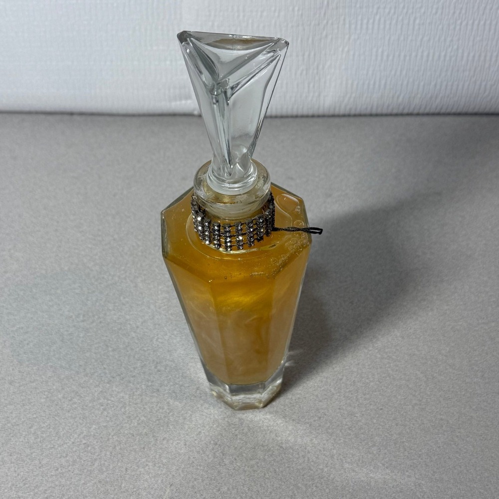 Lady Primrose Tryst Kiss Bathing Gel Crystal Decanter Tall Rare Vtg‎ - Picture 7 of 9